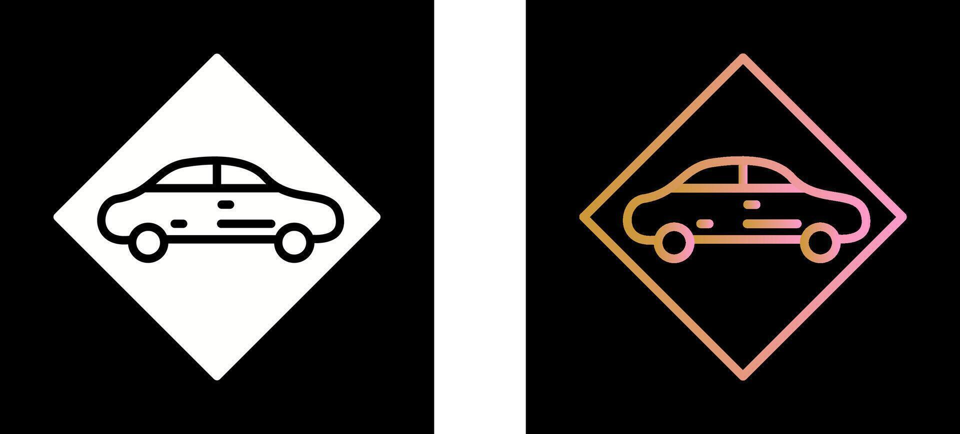 Dangerous Vehicle Icon Design vector