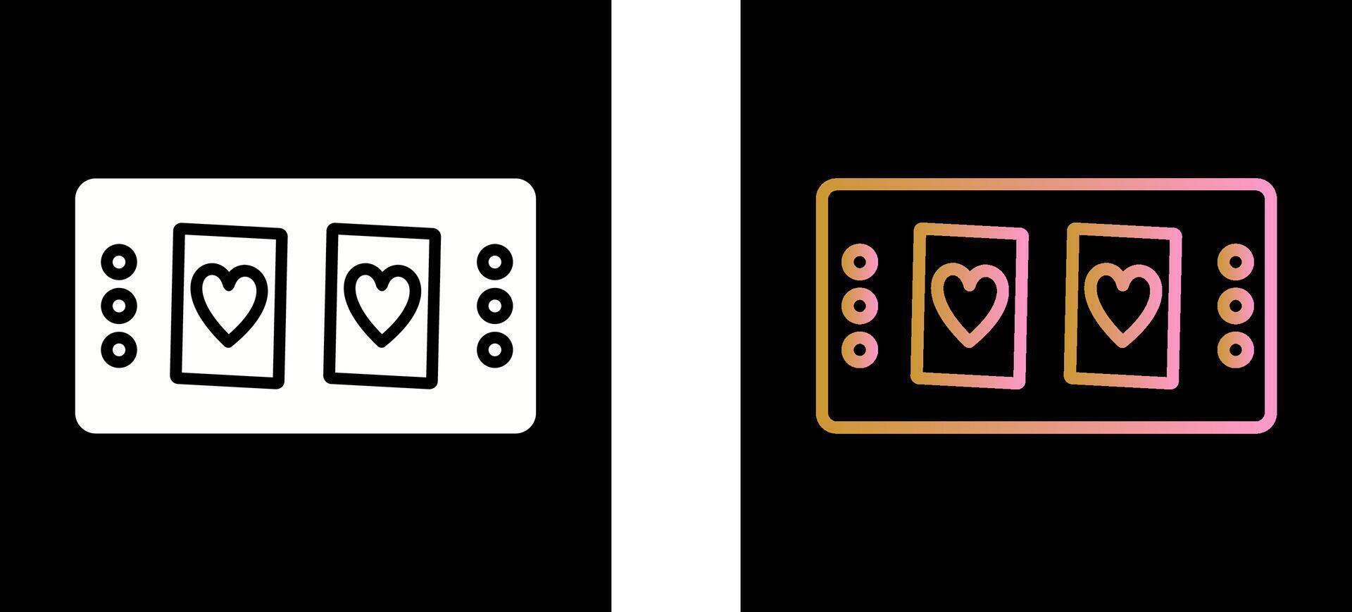 Cards Table Icon Design vector