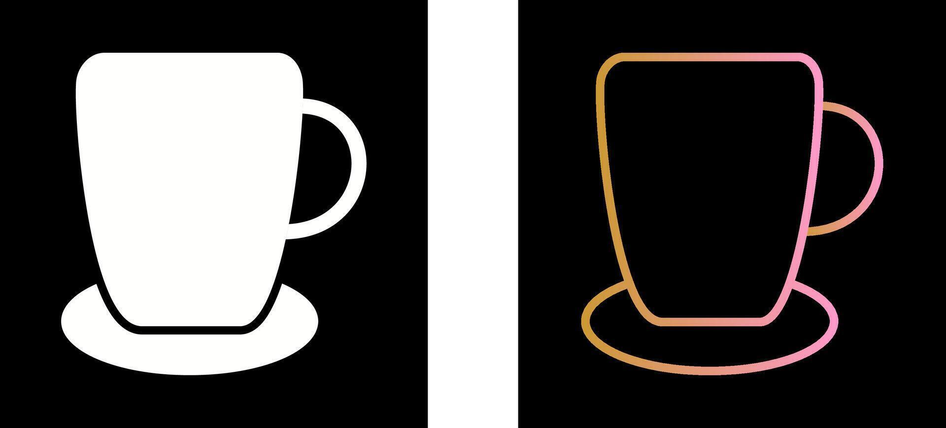 Tea Cup Icon Design vector