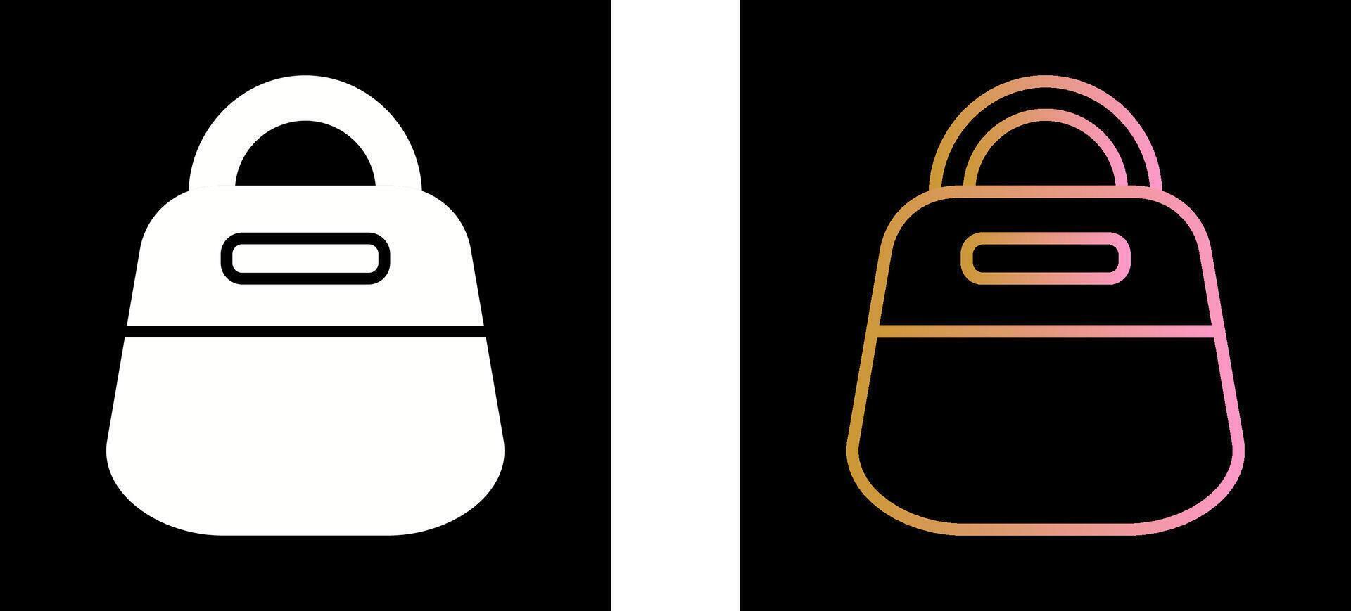 Bag Icon Design vector