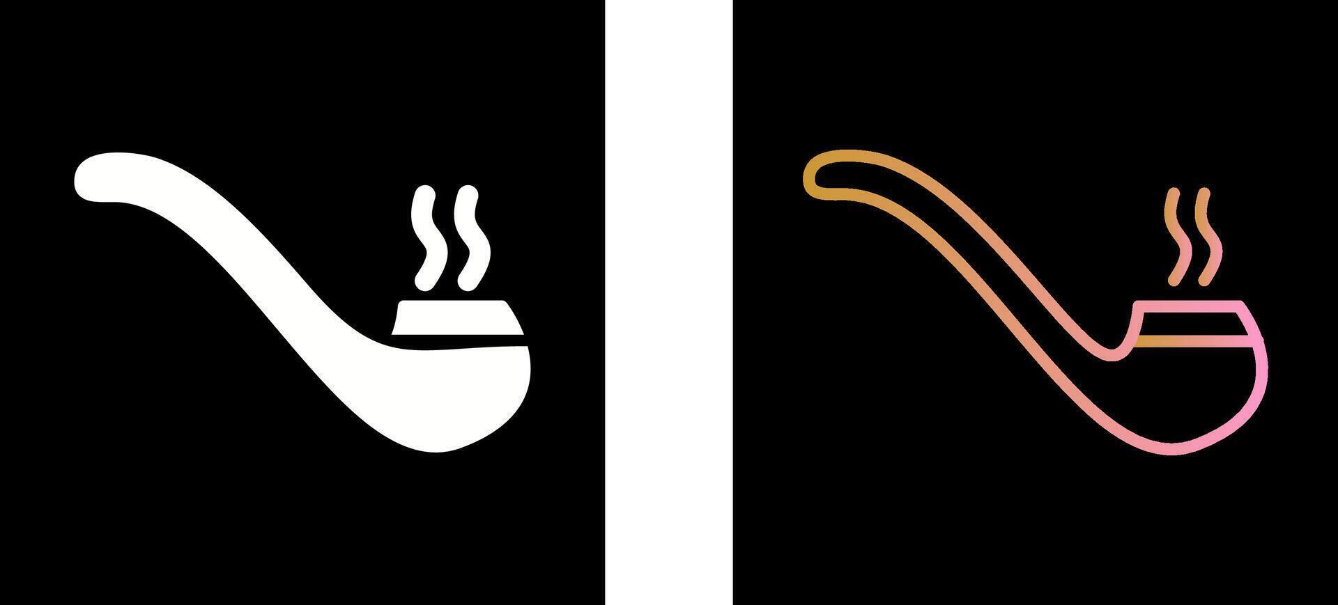 Smoking Pipe Icon Design vector