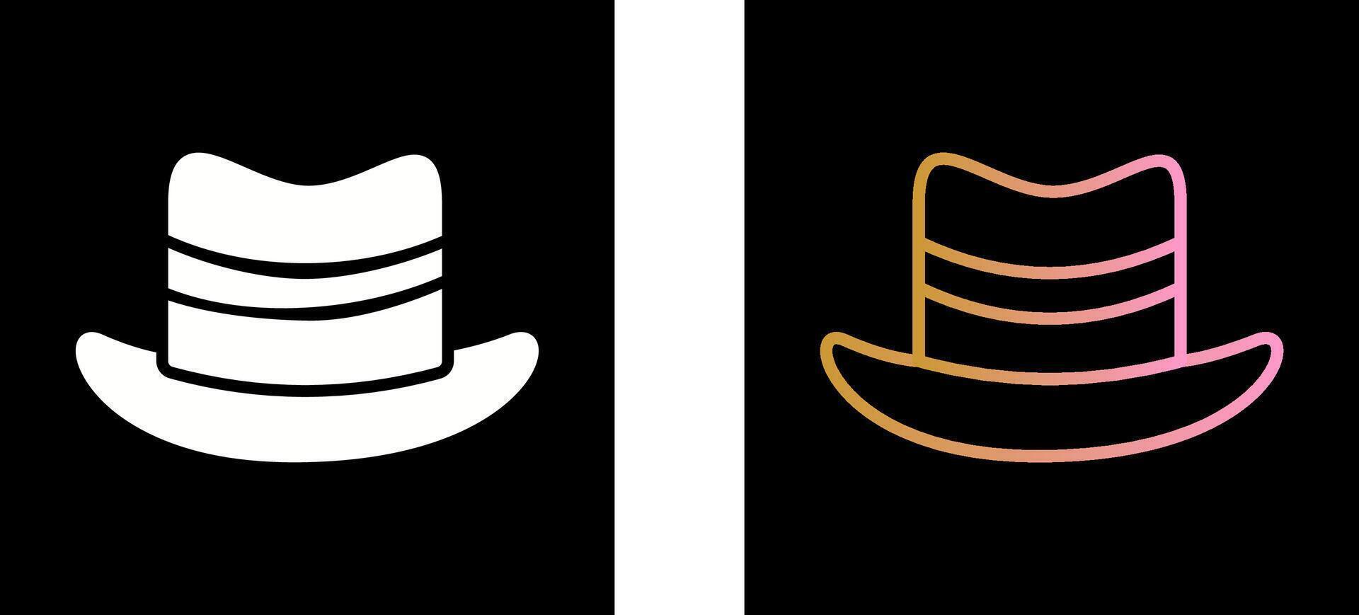 Hat VI Icon Design vector