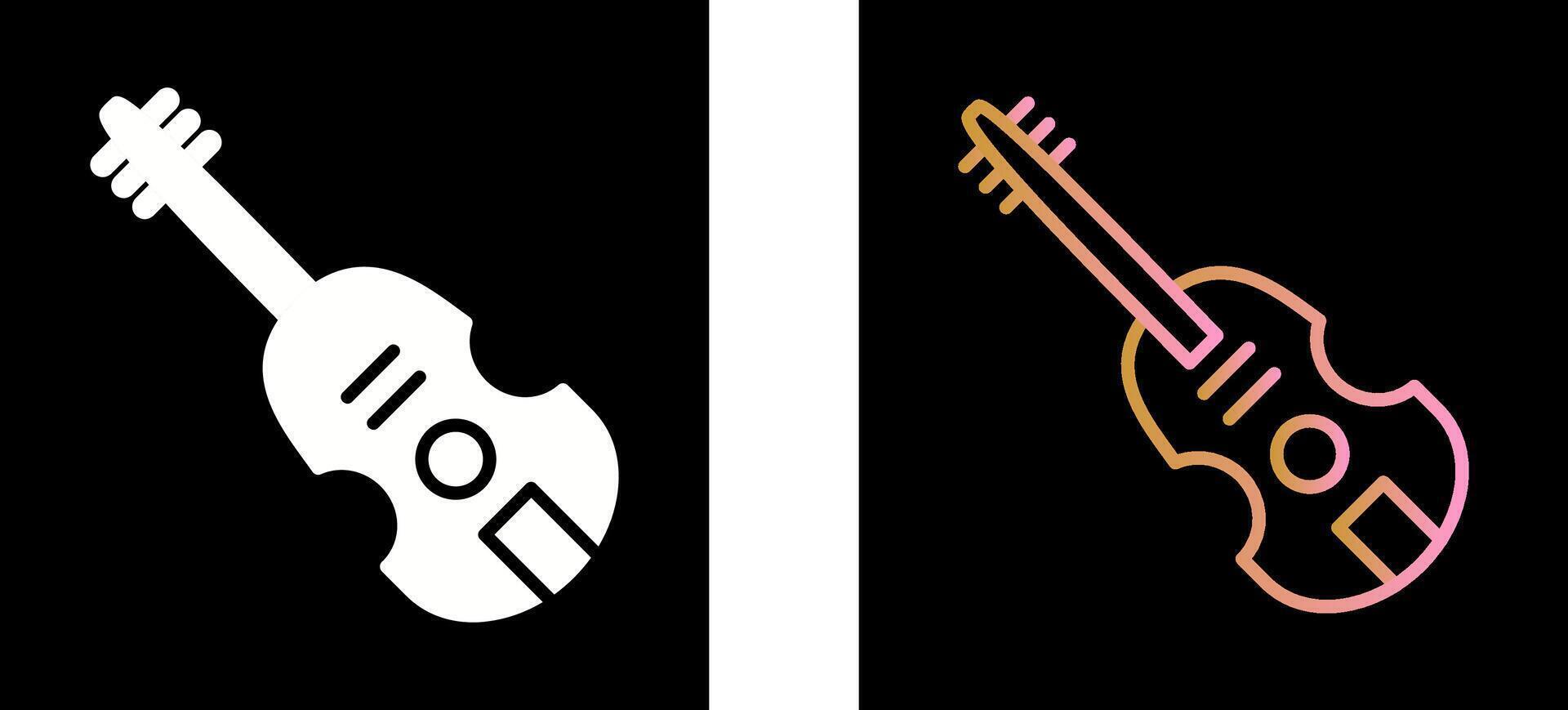 Violin Icon Design vector