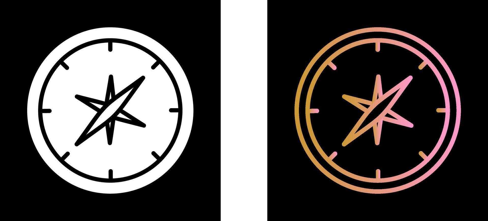 Compass Icon Design vector