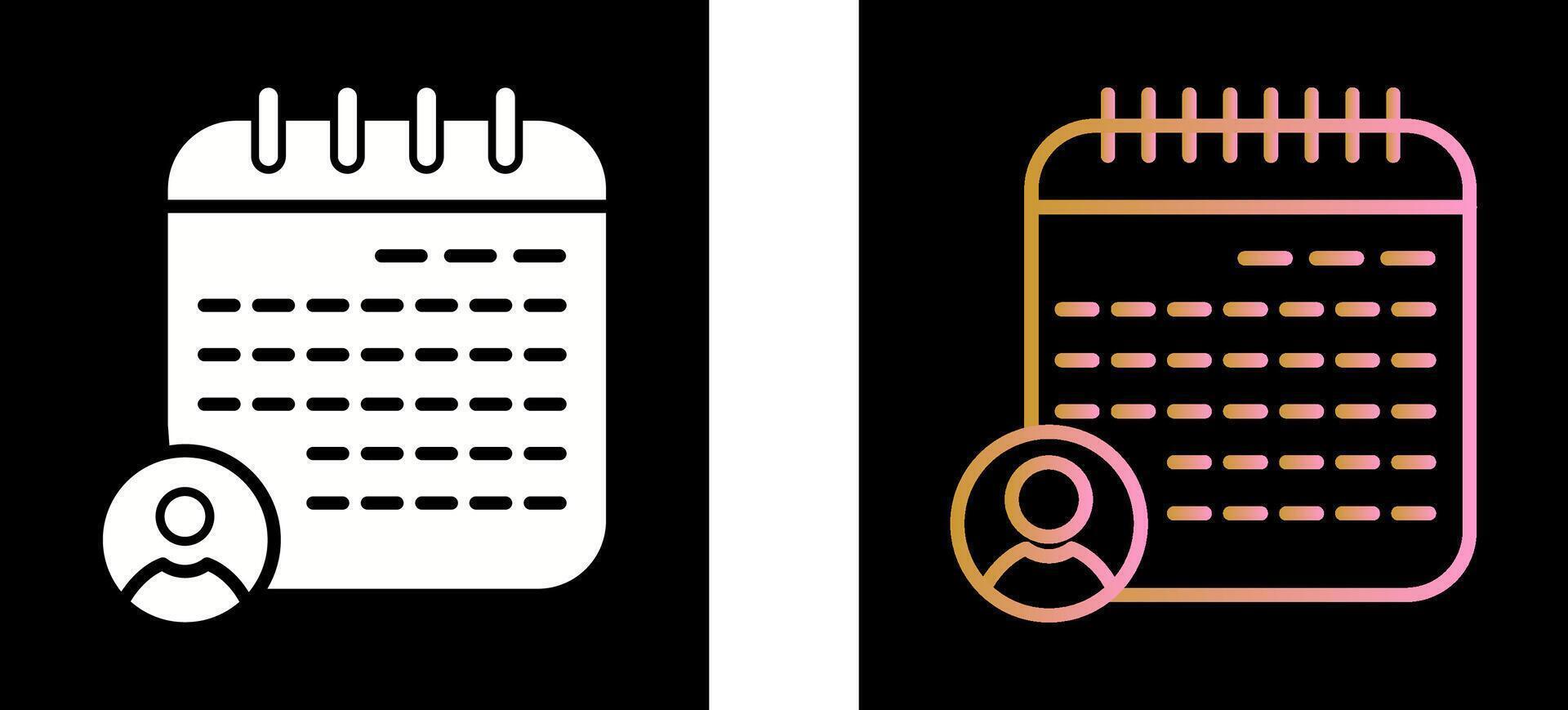 Event Management Icon Design vector
