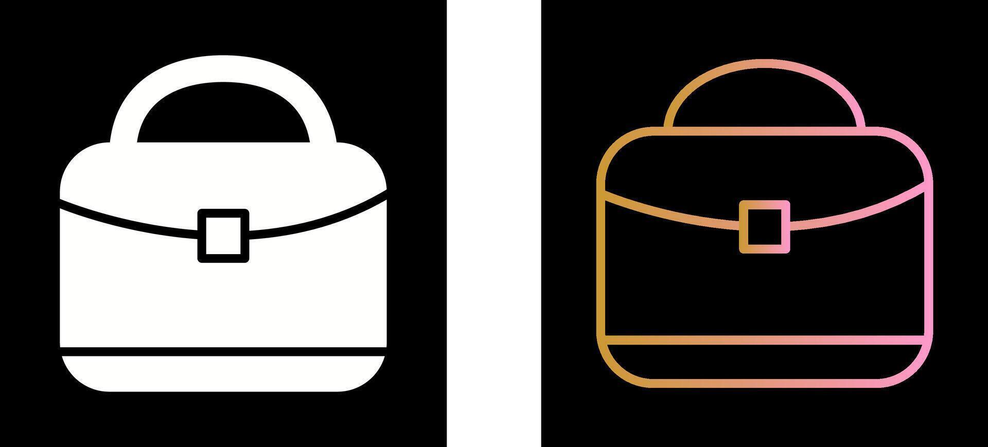 Handbag Icon Design vector