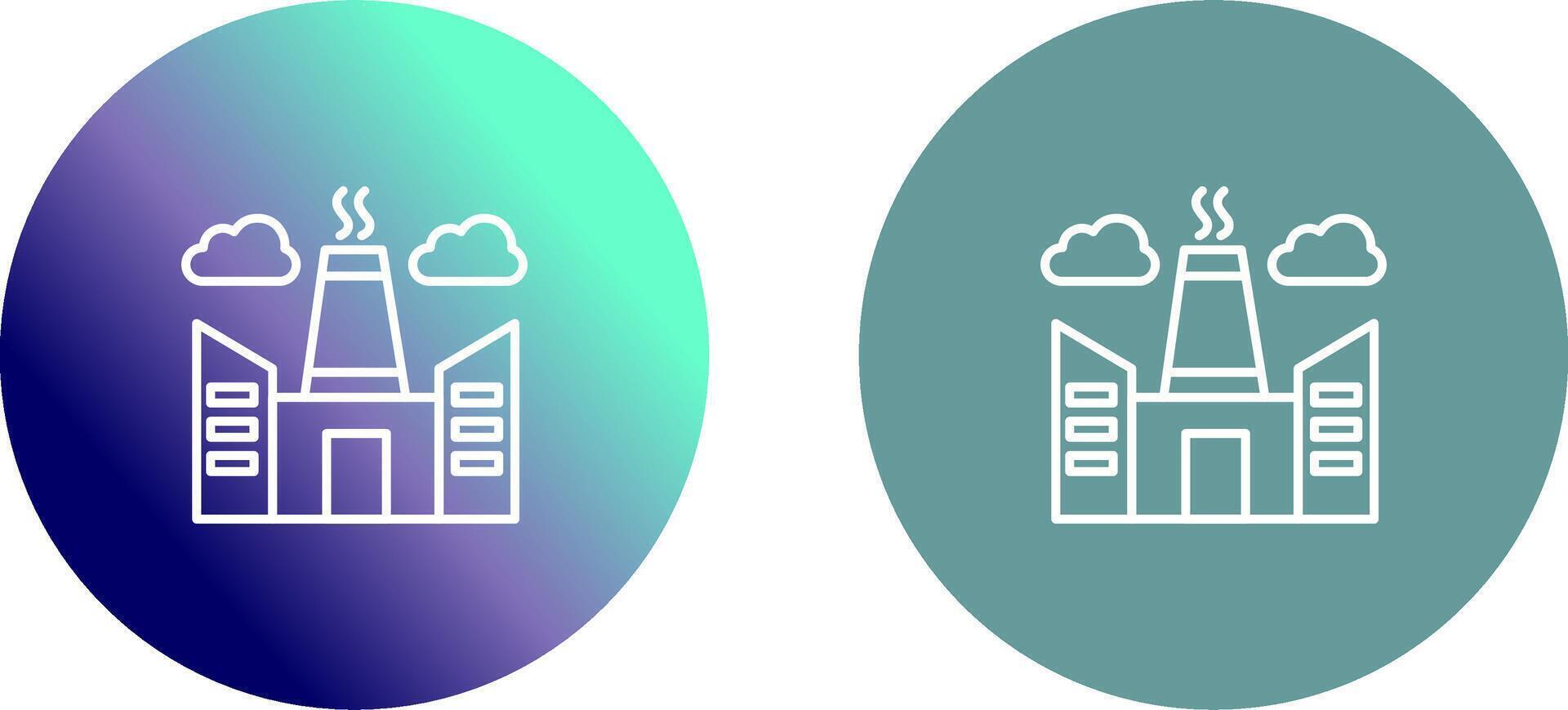 Factory Icon Design vector