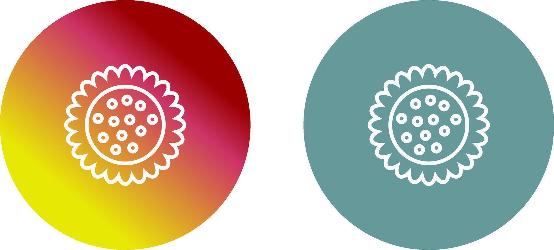 Sunflower Icon Design vector