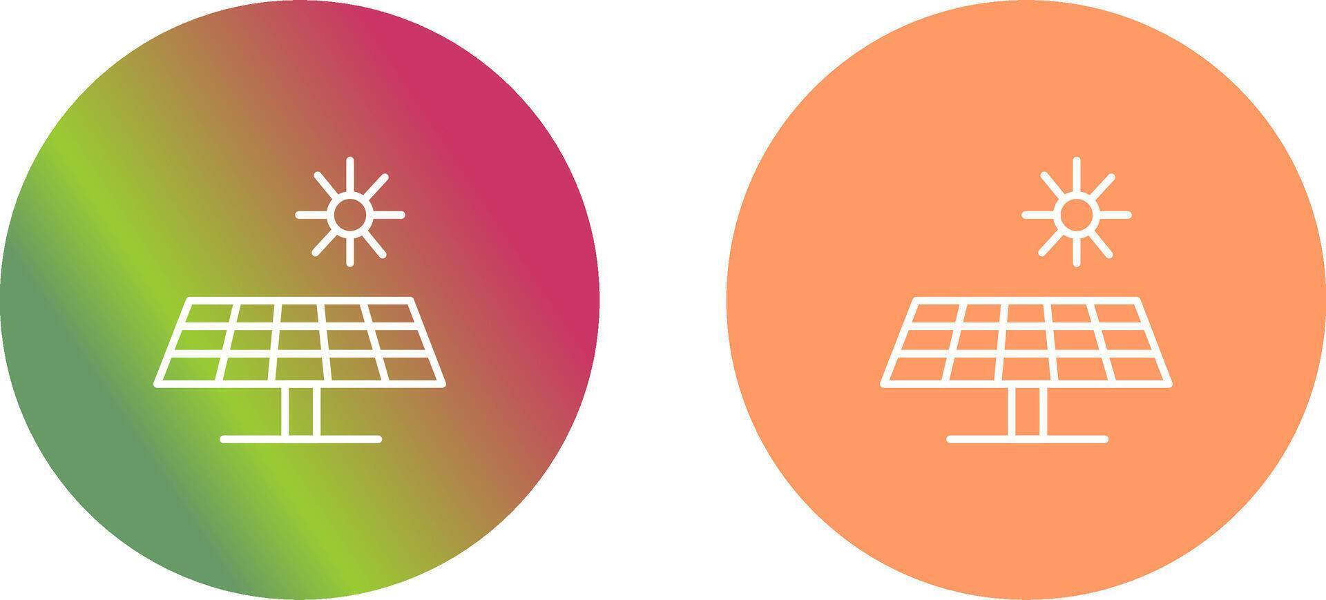 Solar Icon Design vector