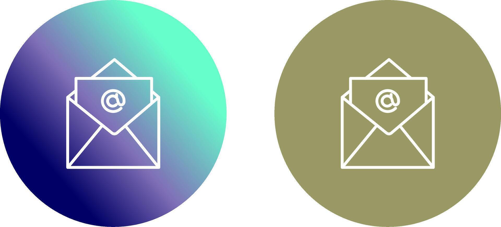 Emails Icon Design vector