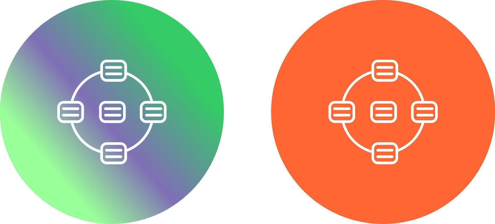 Strategy Consultation Icon Design vector