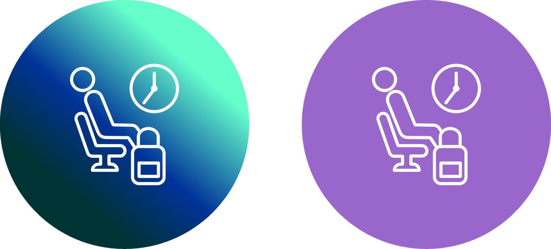 Waiting Icon Design vector