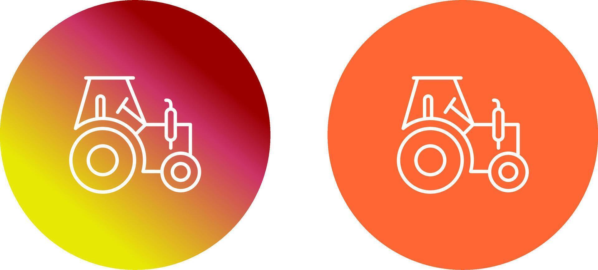 diseño de icono de tractor vector