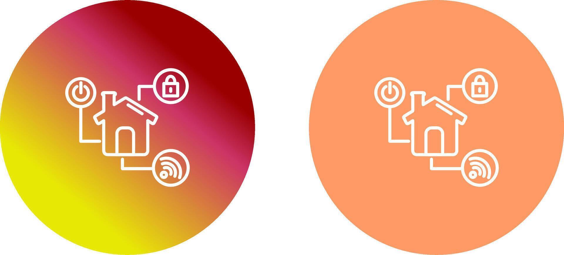 Smarthome Icon Design vector