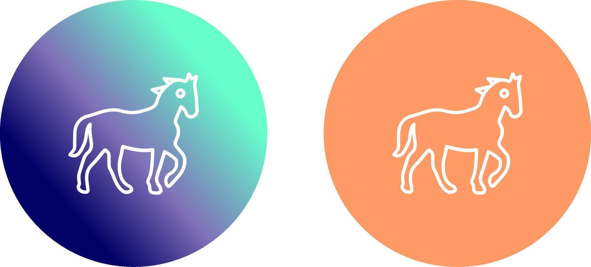 Horse Icon Design vector