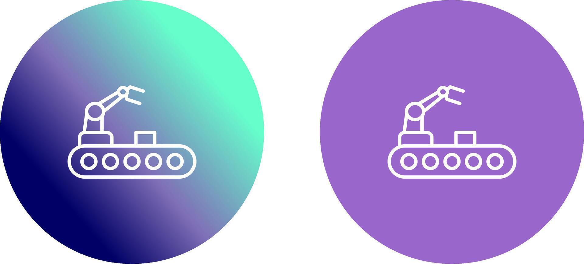 Conveyor II Icon Design vector