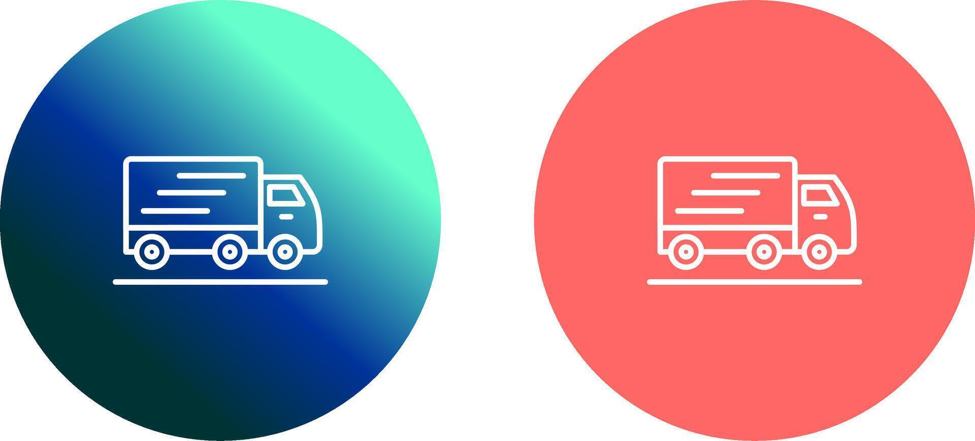 Moving Truck Icon Design vector