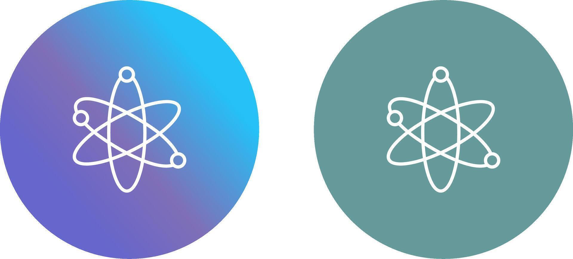 Proton Icon Design vector