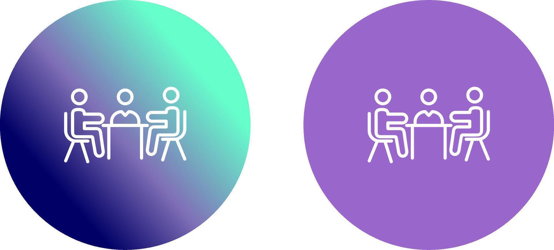 Meeting Icon Design vector