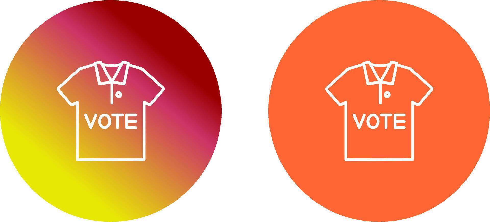 T Shirt Icon Design vector