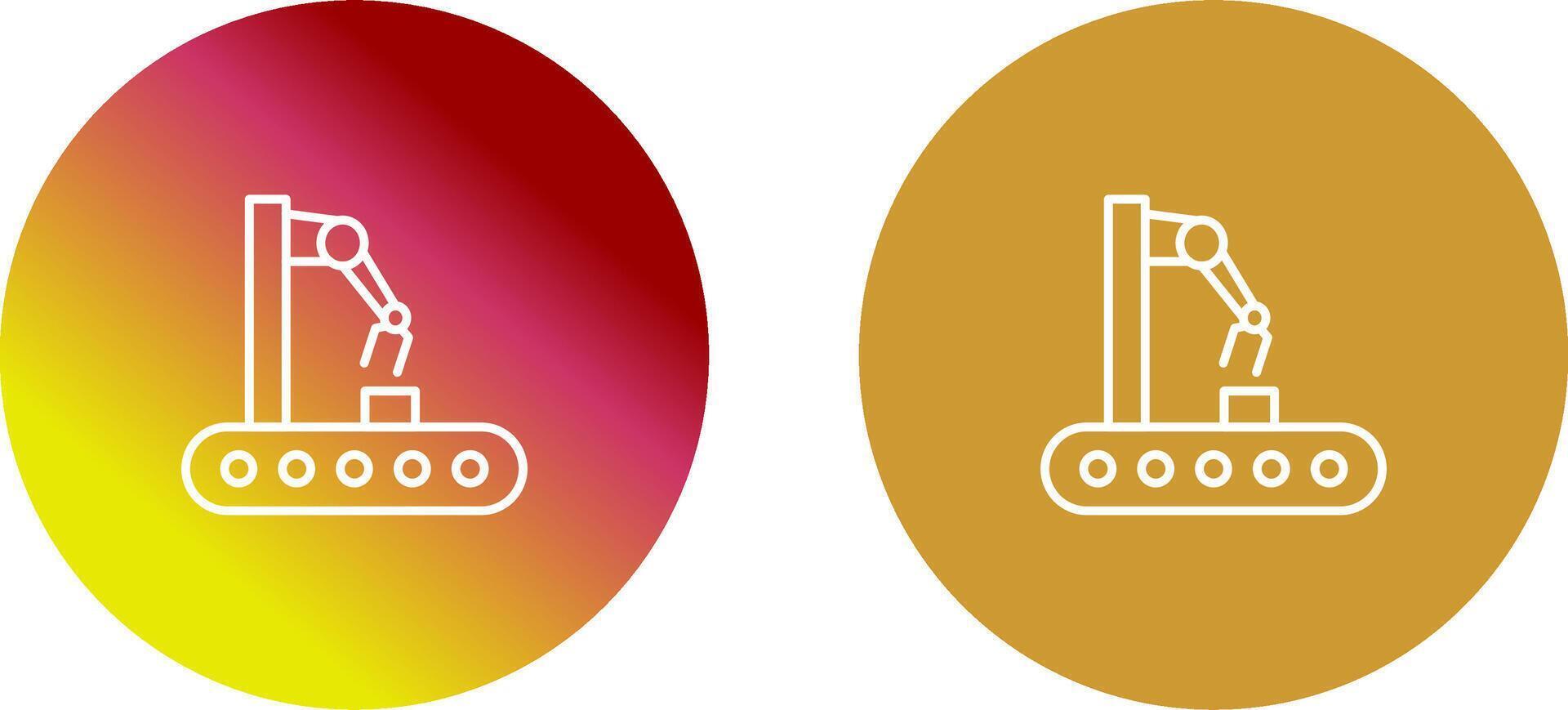 Conveyor Icon Design vector