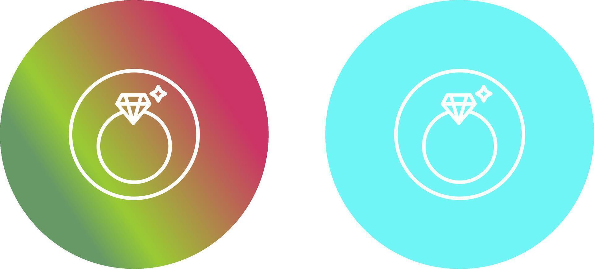 Ring Icon Design vector