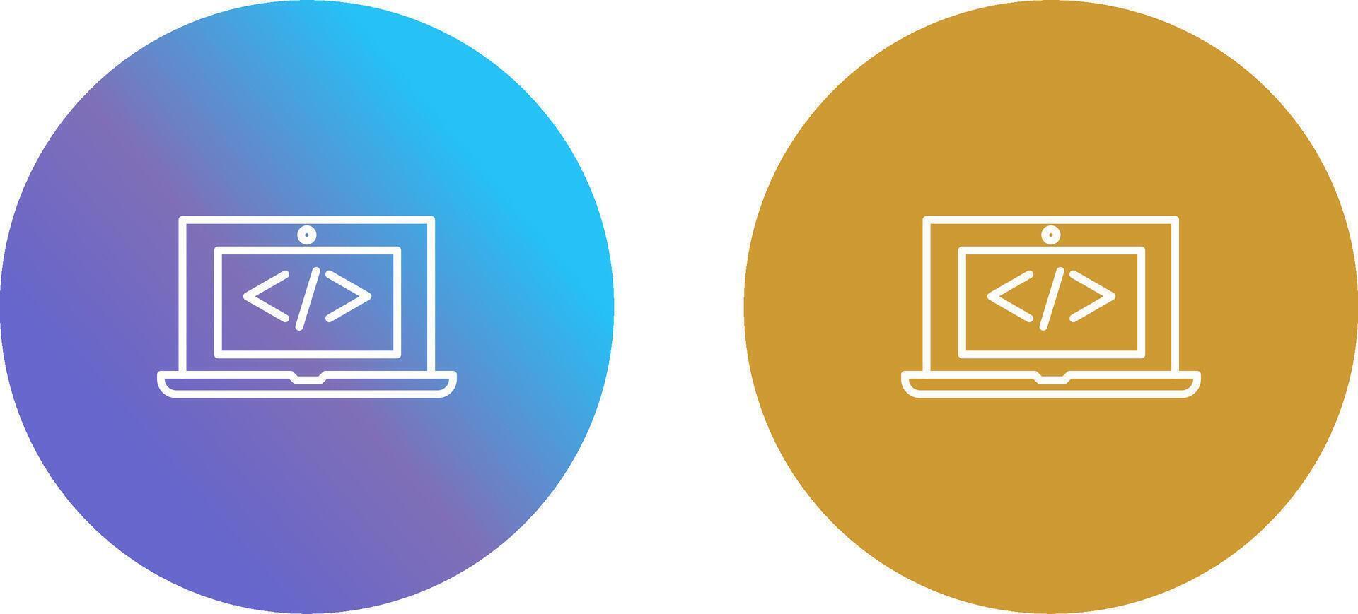 Coding Computer Icon Design 43081509 Vector Art at Vecteezy