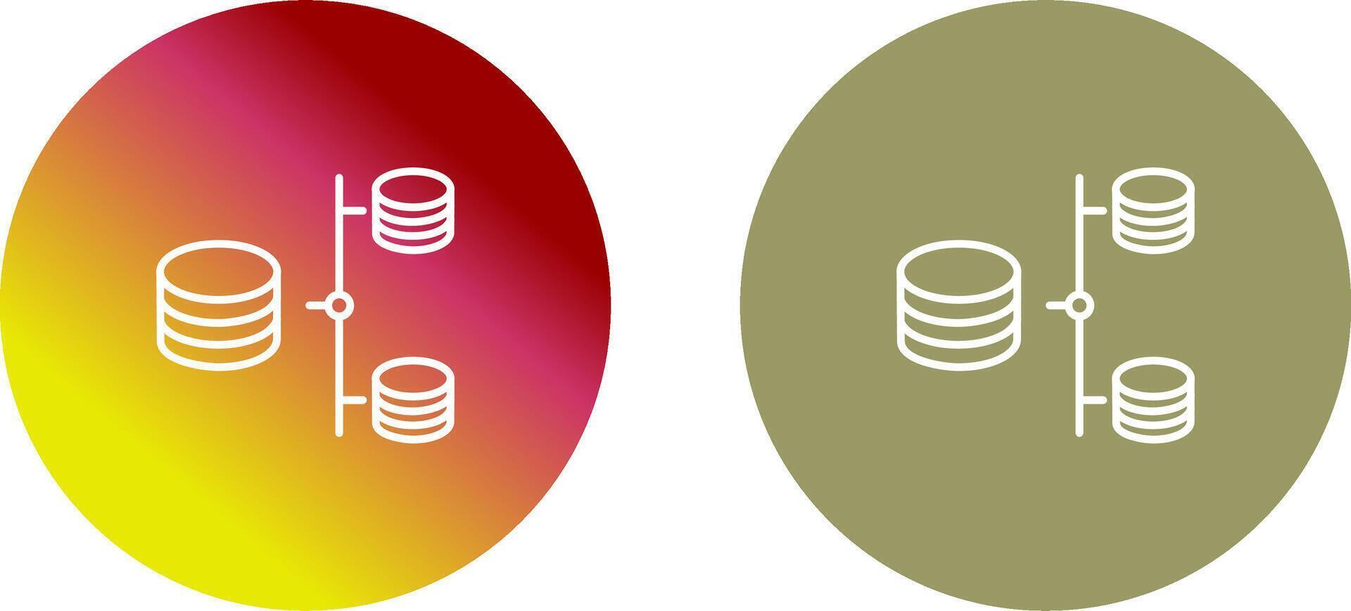 Data Share Icon Design vector