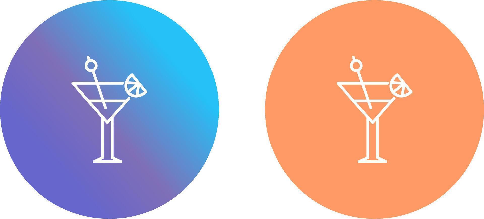 Martini Icon Design vector