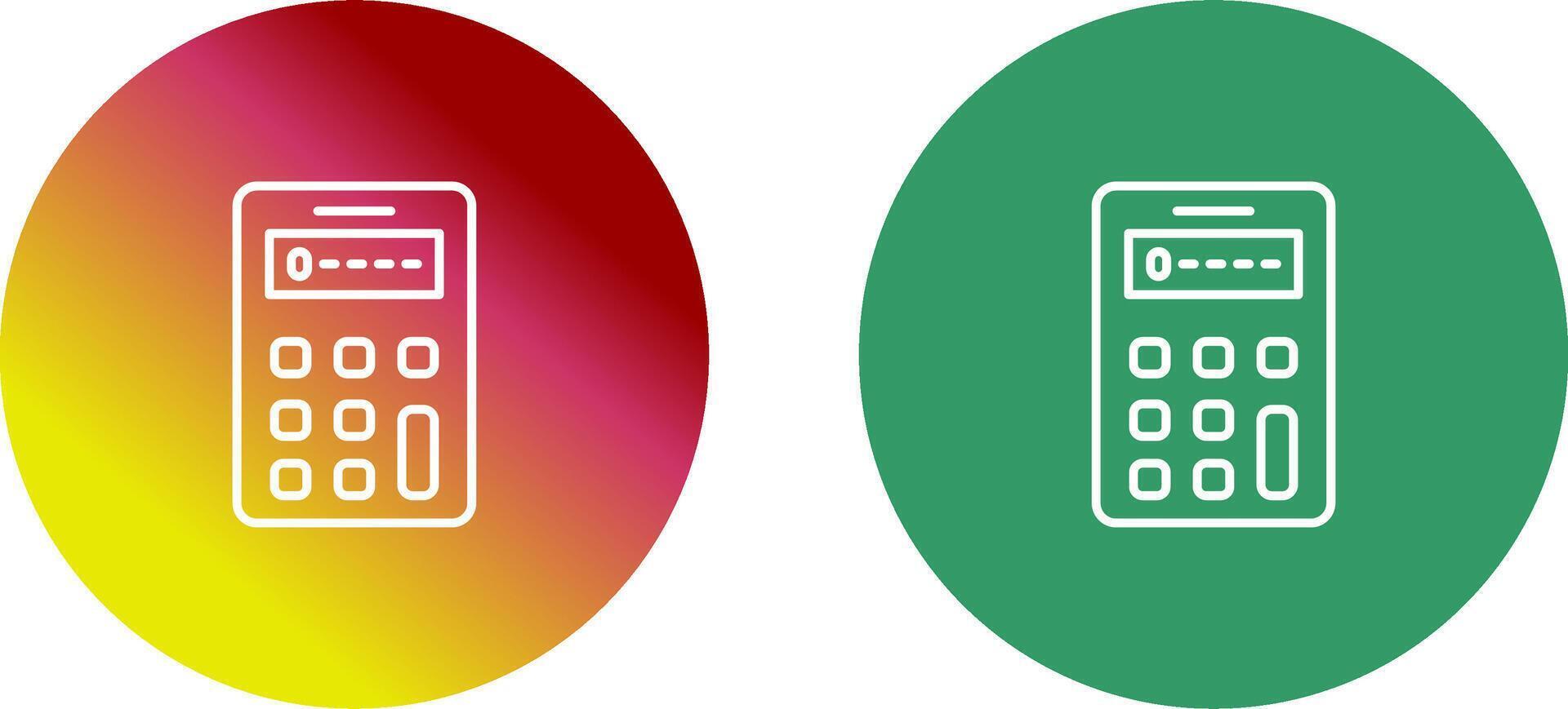 Calculator Icon Design vector