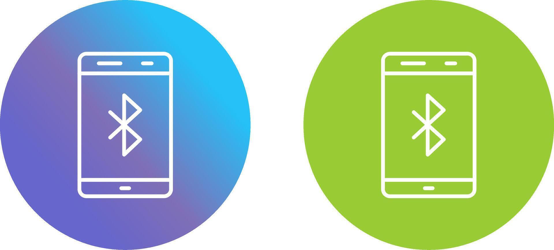 Bluetooth Icon Design vector