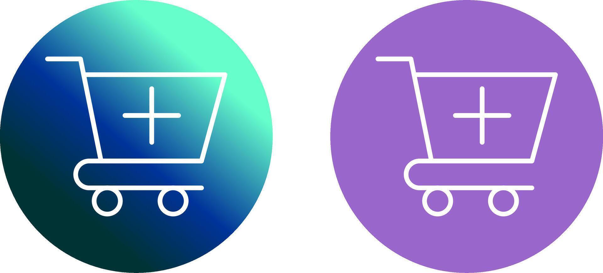 Add to Cart Icon Design vector