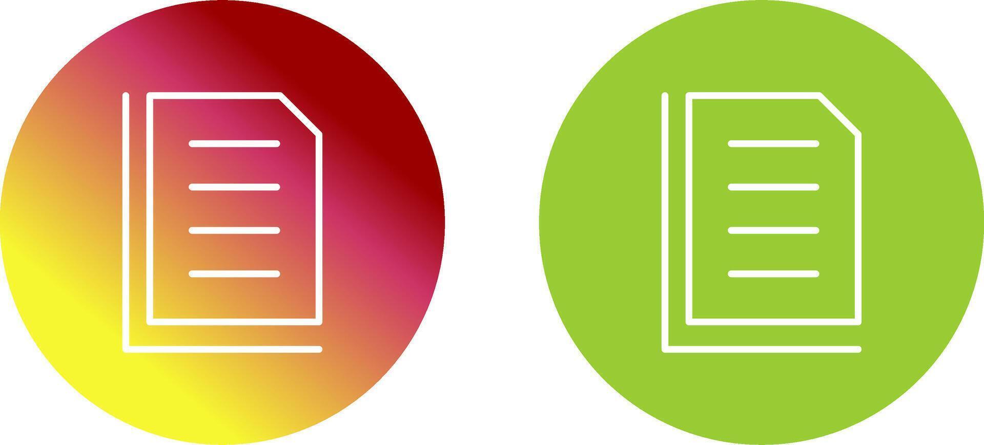 File Icon Design vector