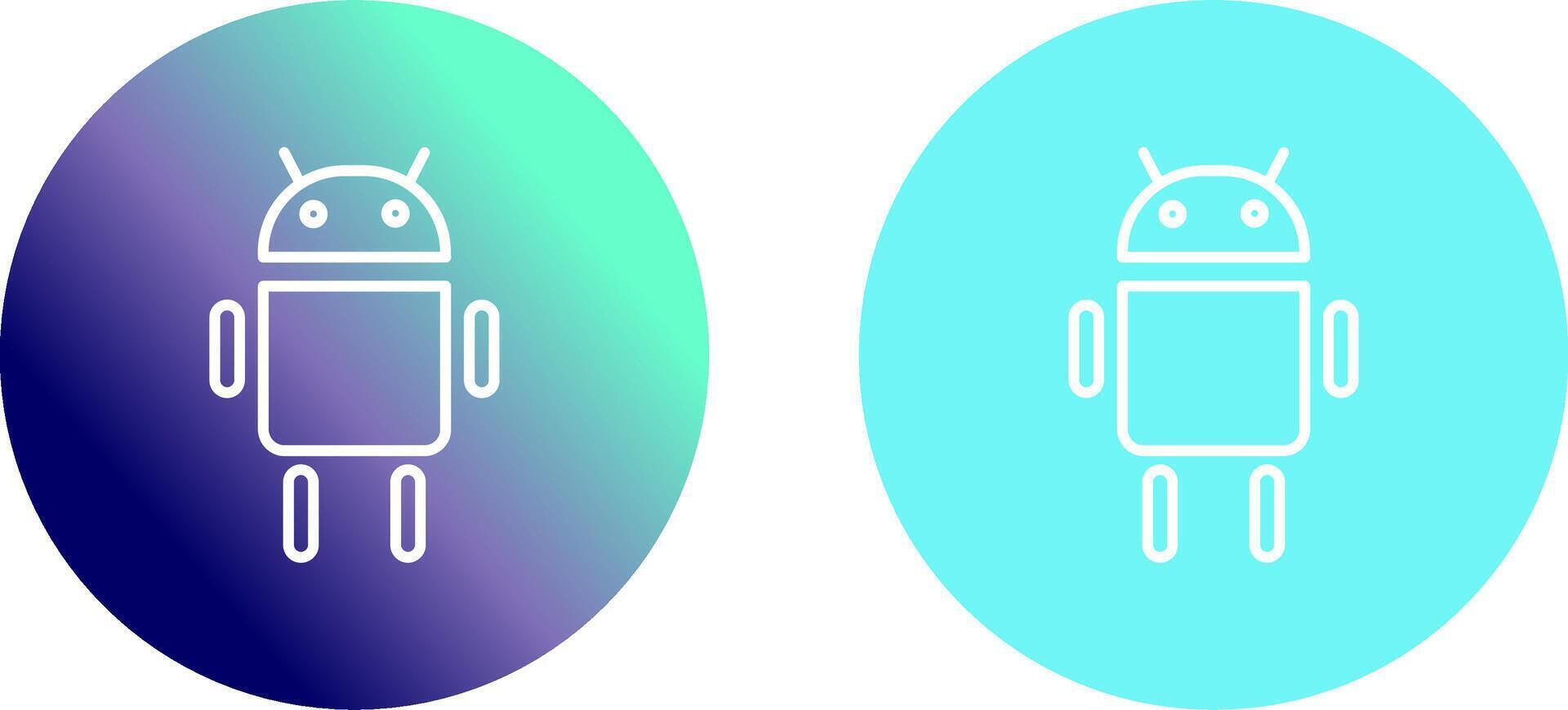 Android Icon Design vector