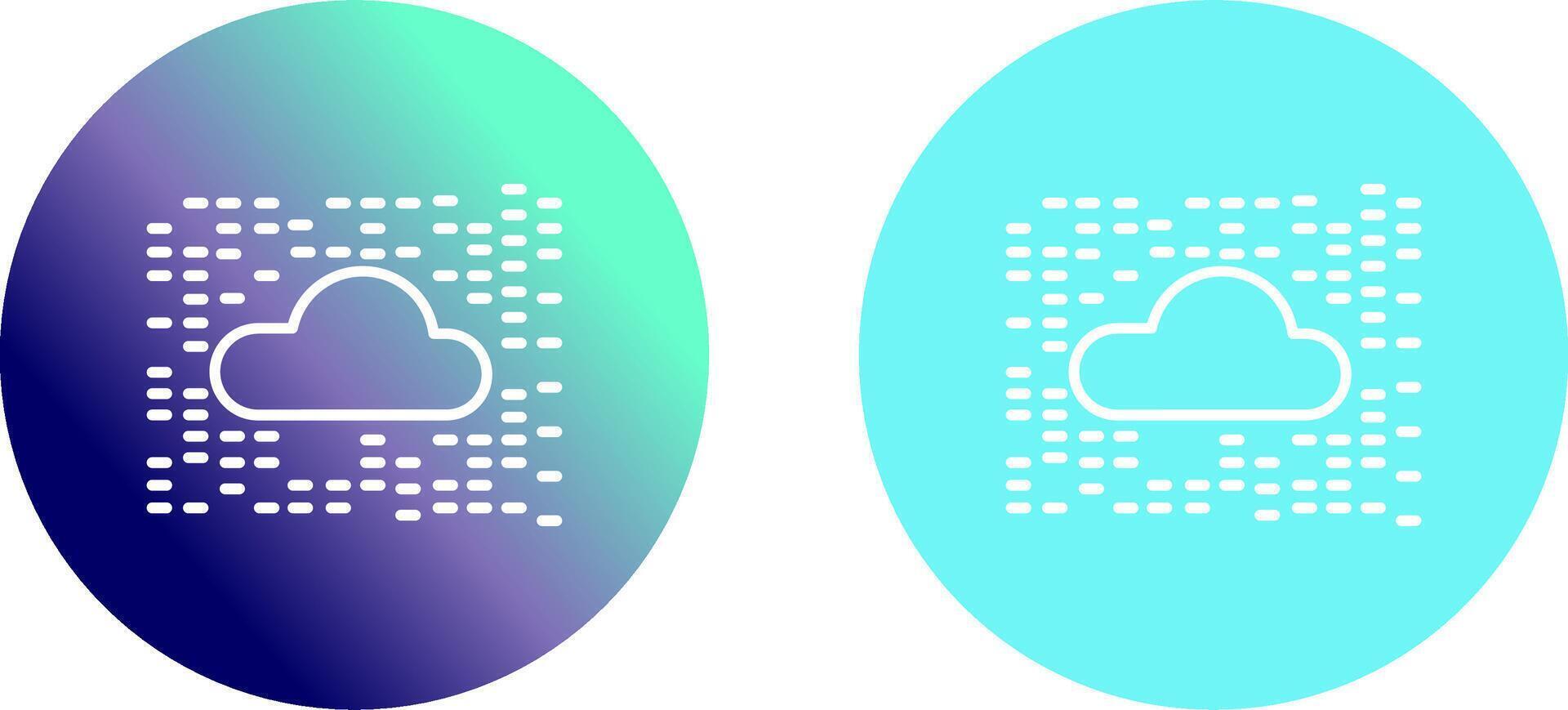 Cloud Icon Design vector