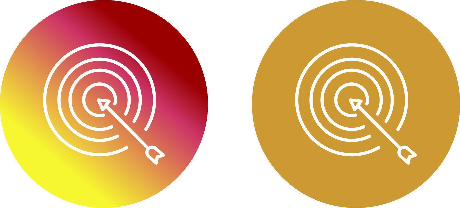 Target Icon Design vector