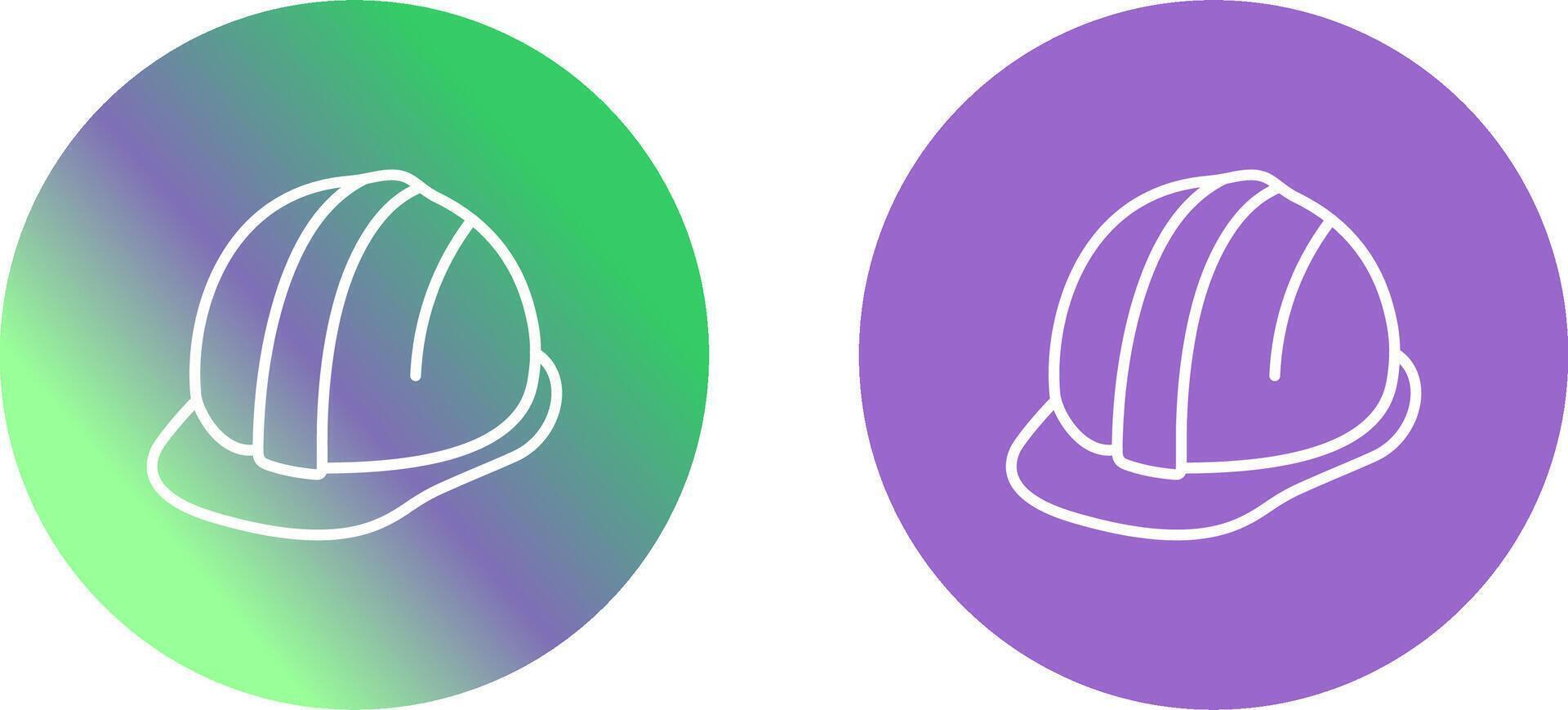 diseño de icono de casco vector