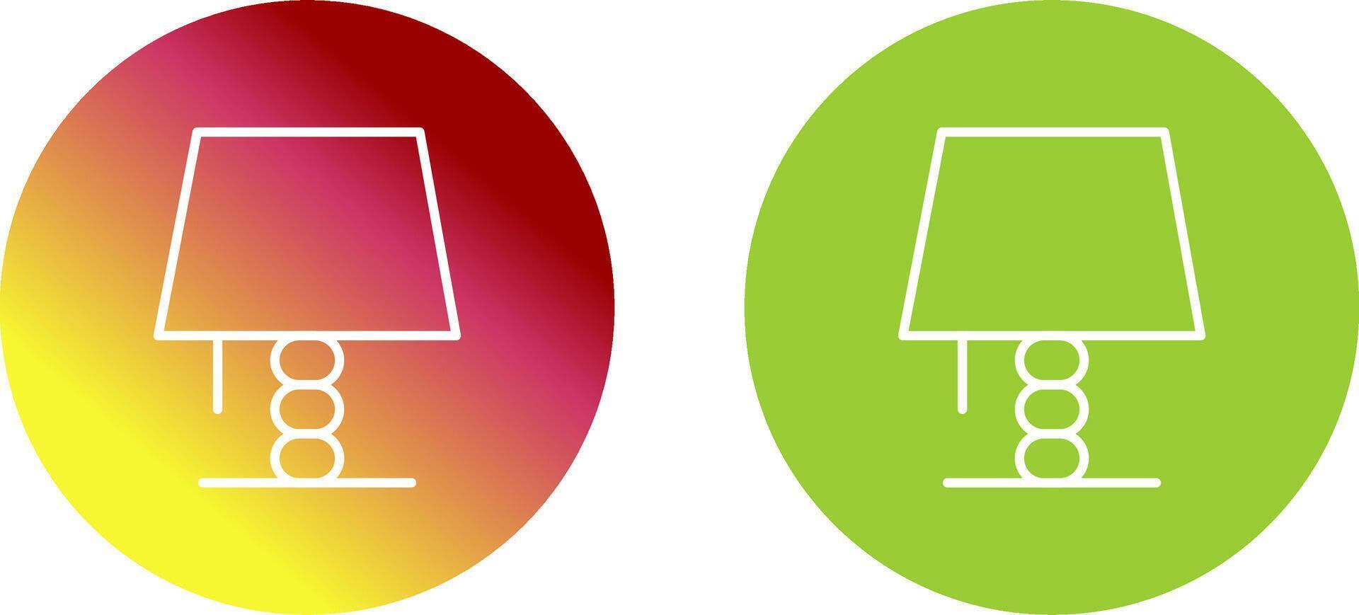 Lamp Icon Design vector