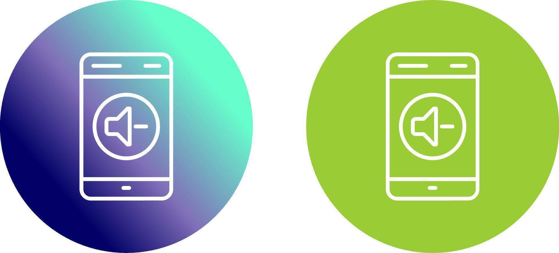 Low Volume Icon Design vector