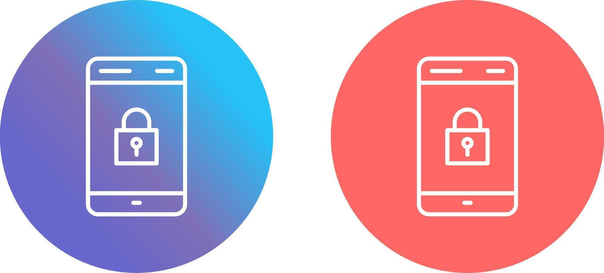 Padlock Icon Design vector