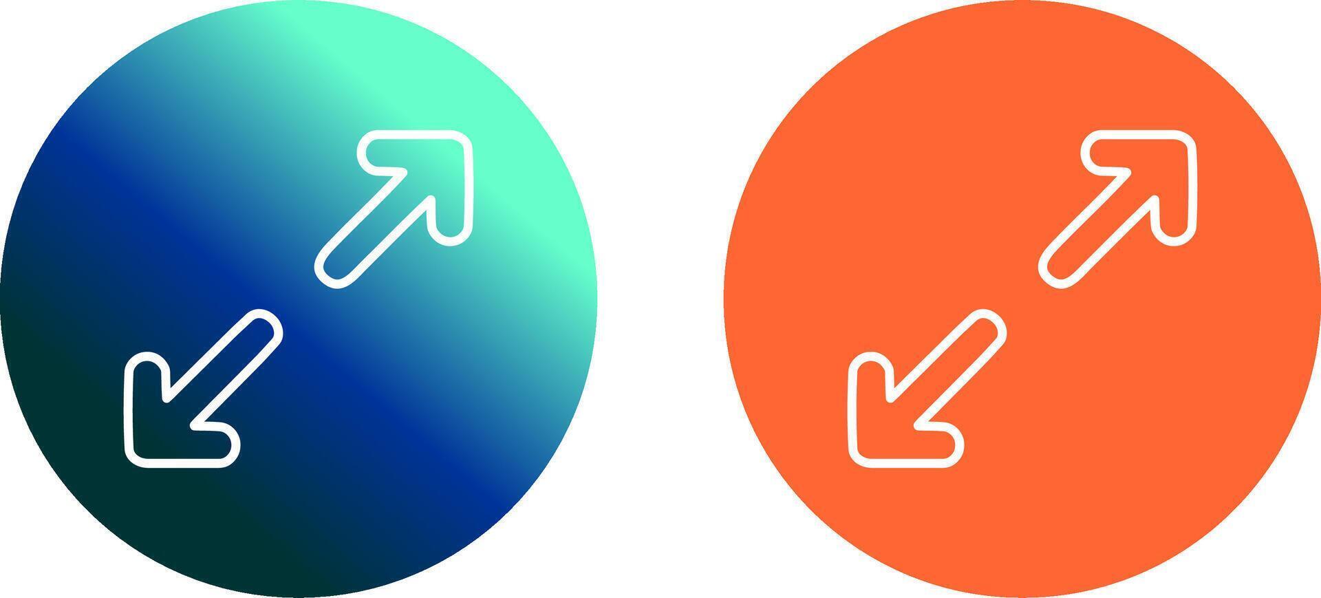 Expand Icon Design vector