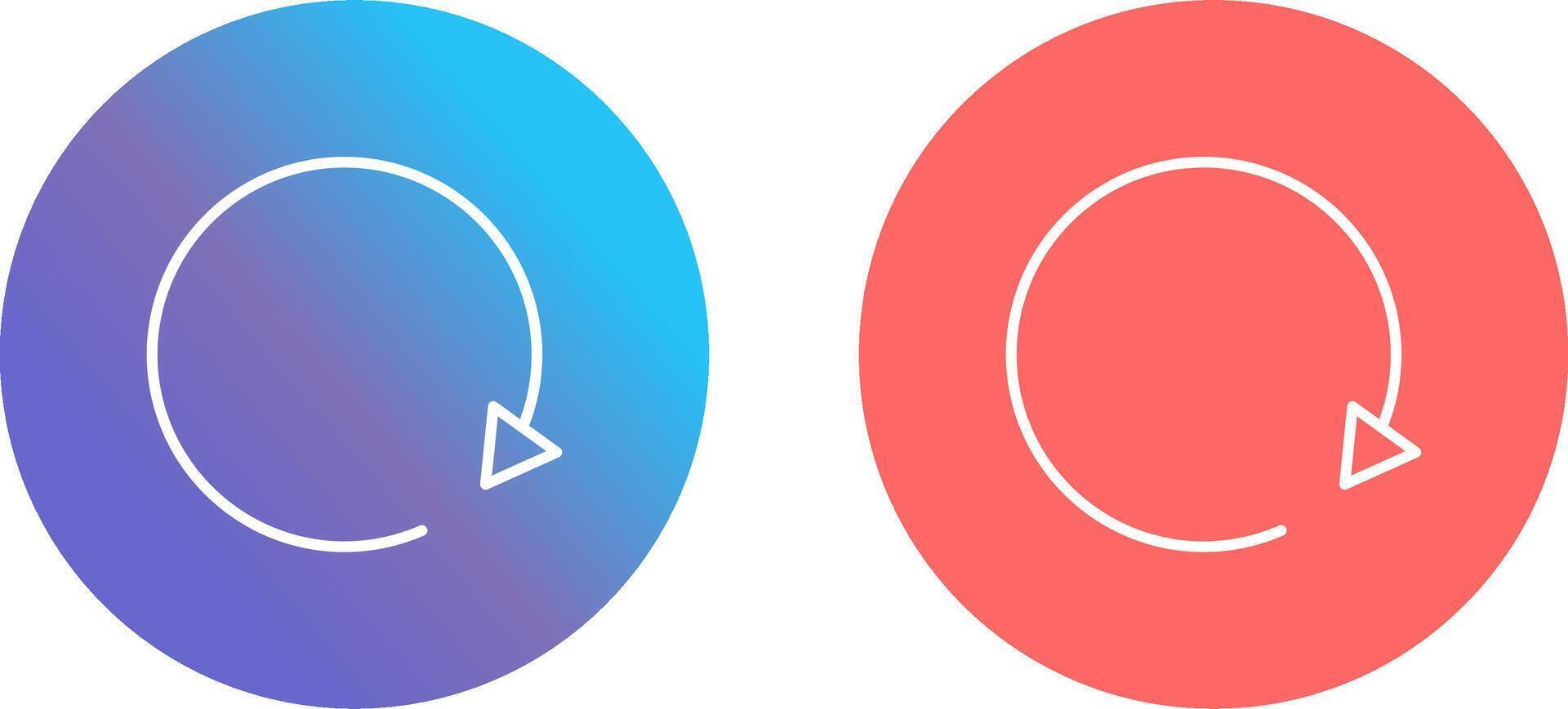 Cycle Arrow Icon Design vector