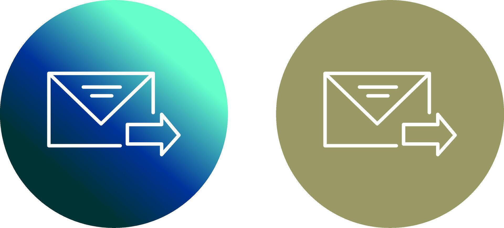 Send Message Icon Design vector
