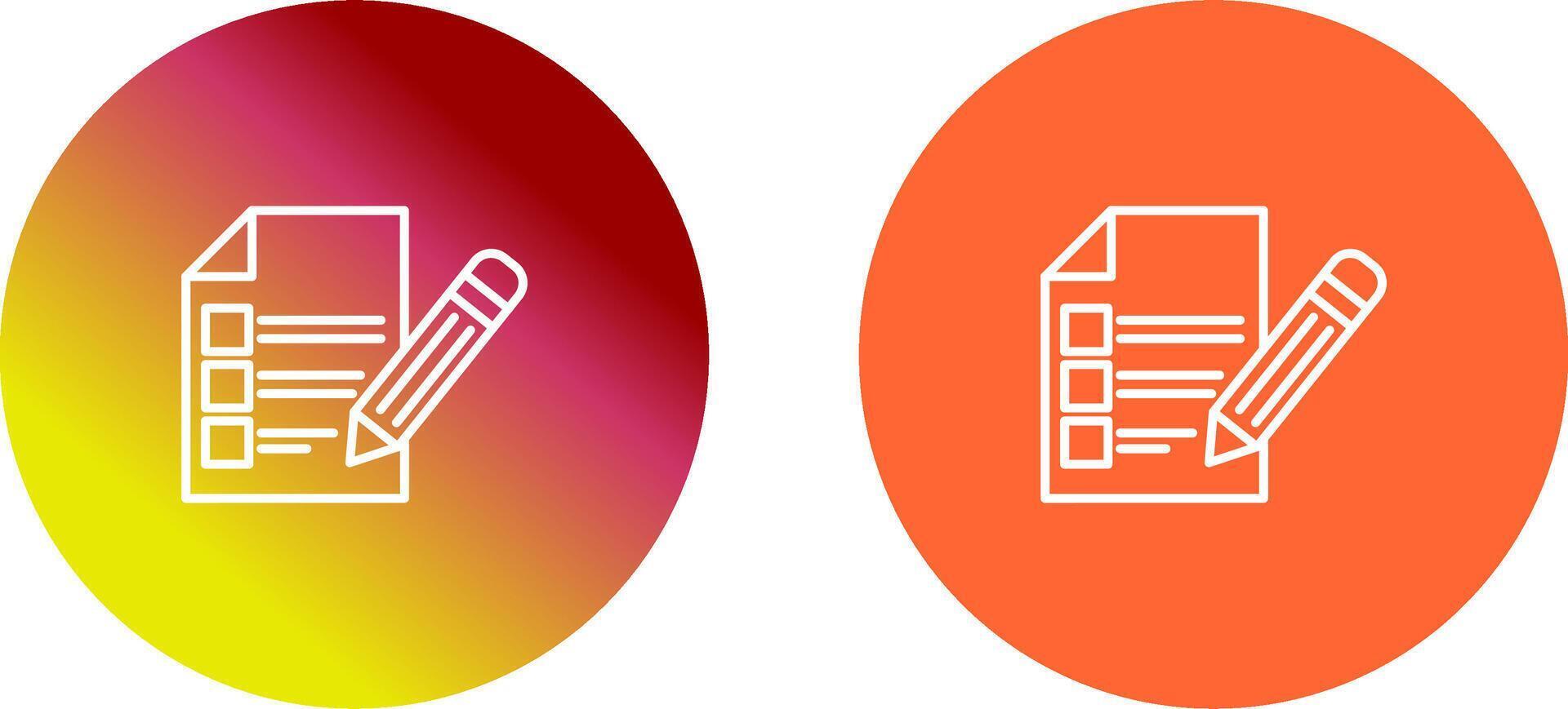 Test Icon Design vector