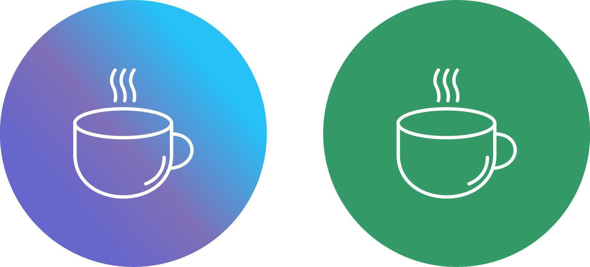 Tea Cup Icon Design vector