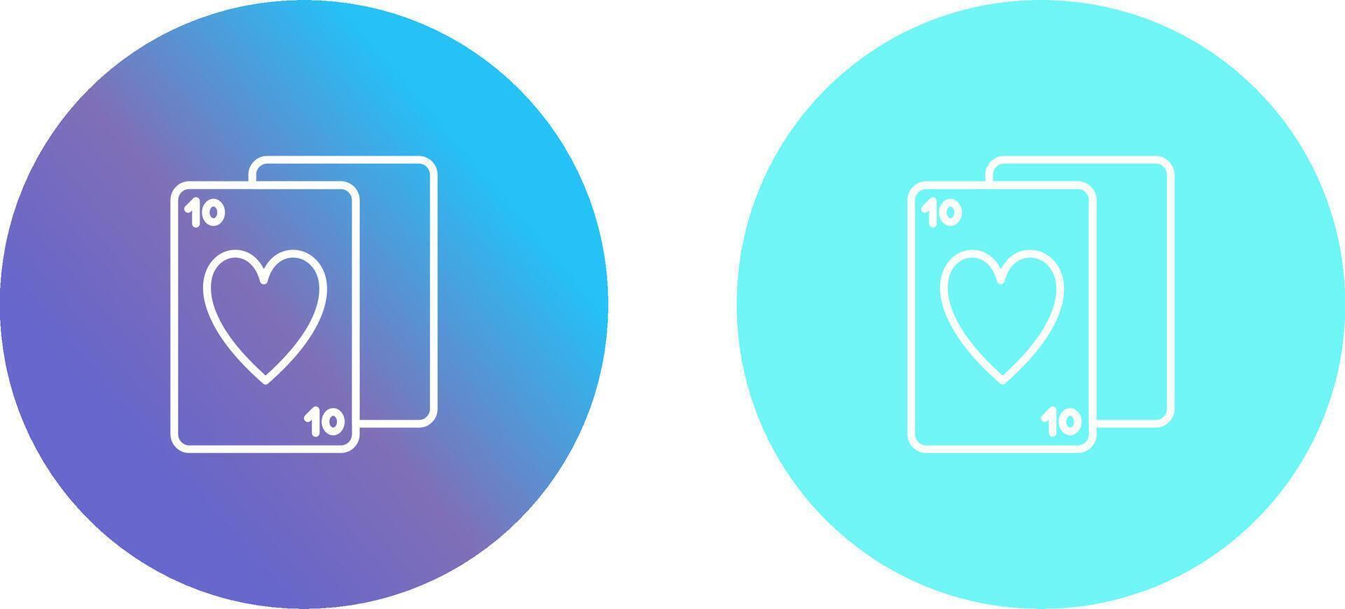 Deck of Cards Icon Design vector