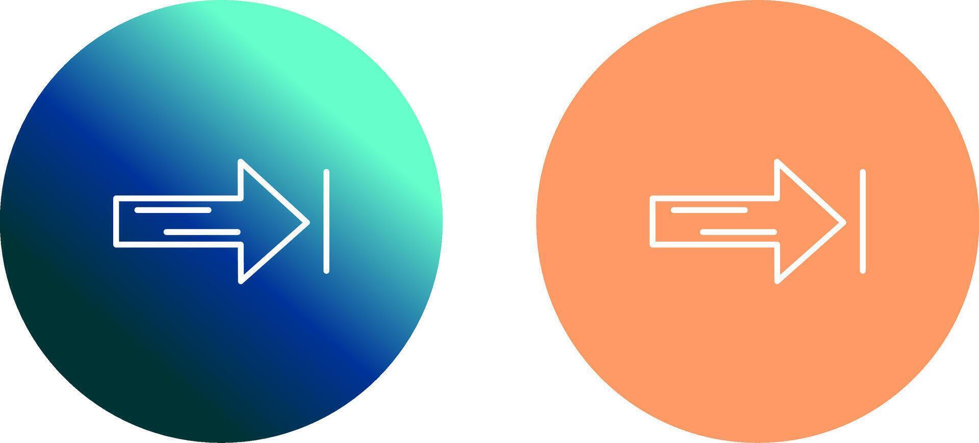 Left Arrow Icon Design vector