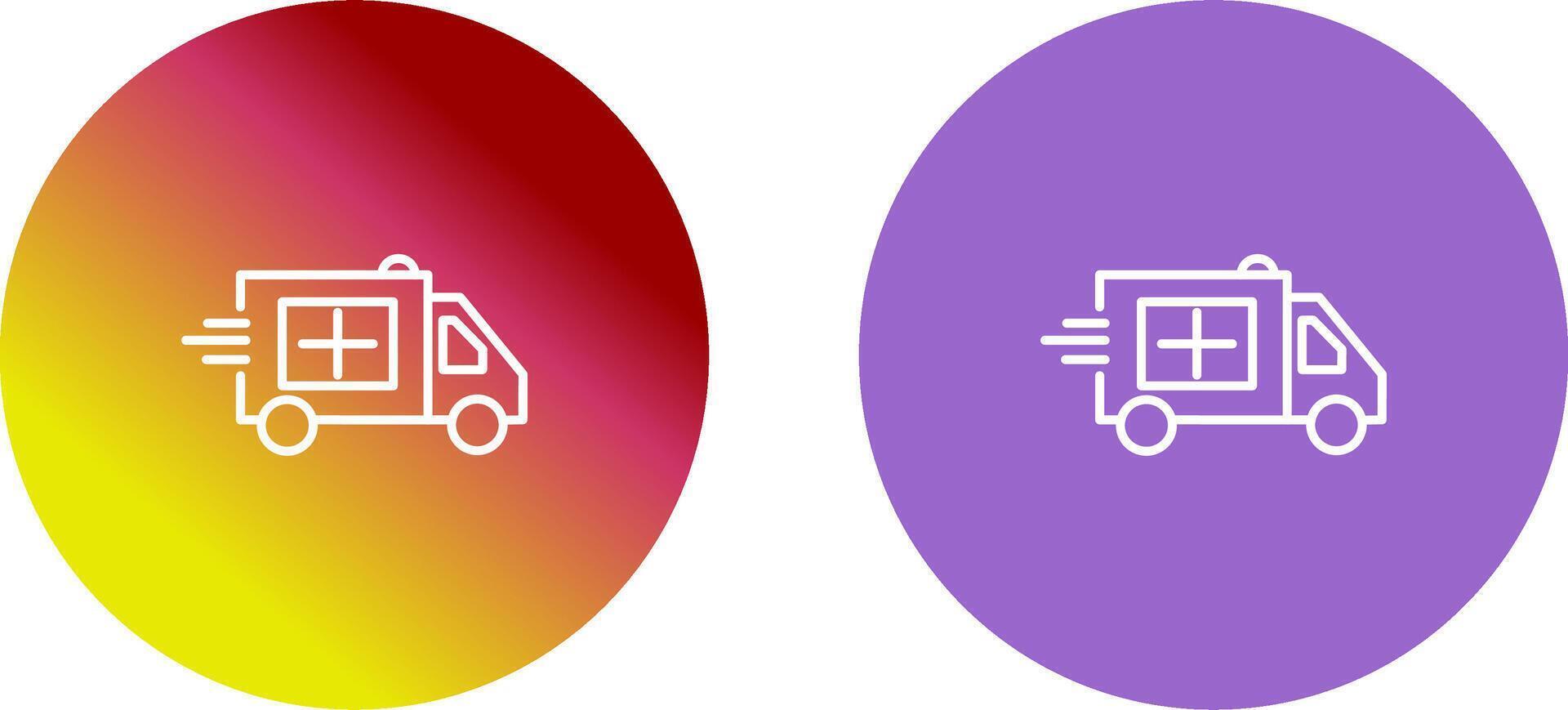 Ambulance Icon Design vector