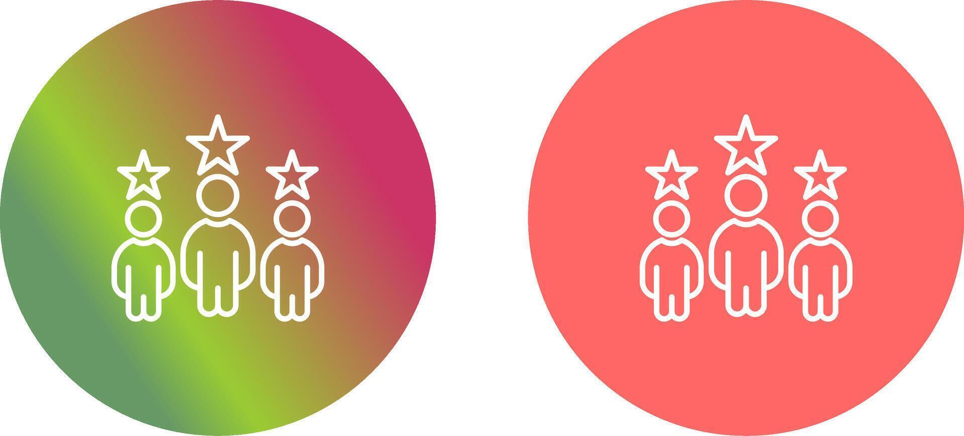 Reputation Management Icon Design vector