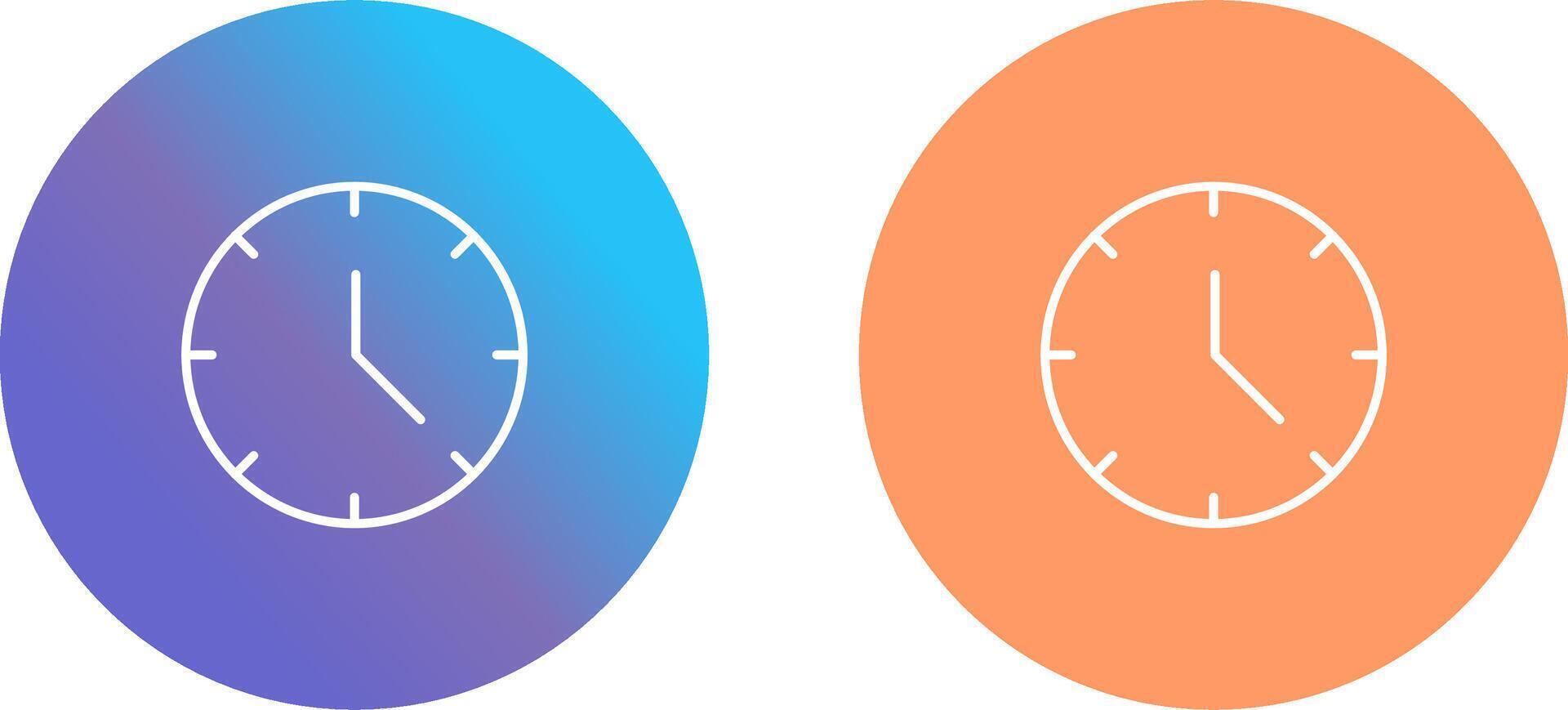 diseño de icono de reloj vector